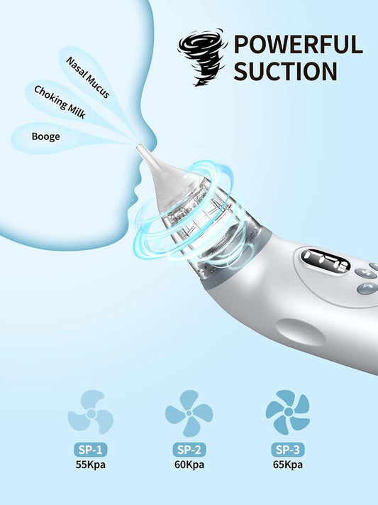 Baby Nasal Aspirator Pet Nasal Aspirator Electric Nose Aspirator Baby Nose Cleaner Dog Nasal Aspirator Cat Nasal Aspirator Hospital Medical Nose Aspirator