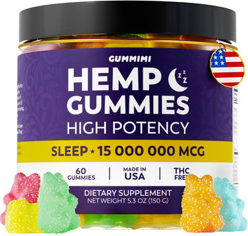 H?mp Gummies for R?stful Nap - High Potency, Organic & Infused with Om