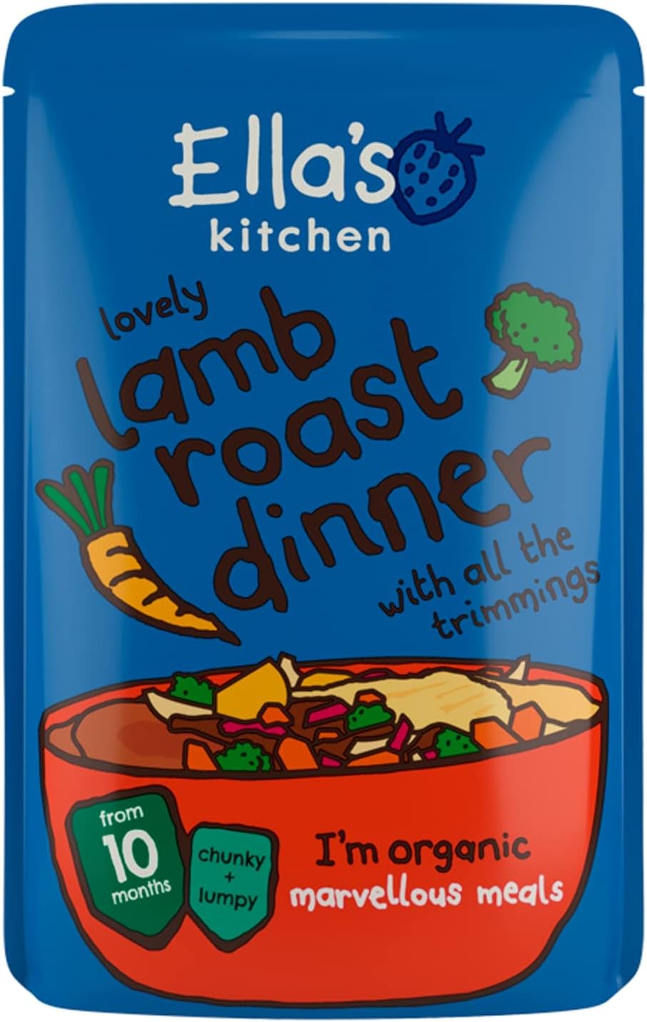 Ella'S Kitchen Lamb Roast, 190G ( Package May Vary)