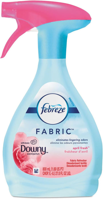 Febreze Fabric Refresher with Downy April Fresh Air Freshener (1 Count, 27 fl oz) (00037000975908)