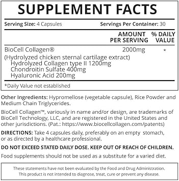 Joint & Skin Matrix - Joint and Skin Protection | 120 Capsules - Good Health Naturally : Amazon.co.uk: Health & Personal Care