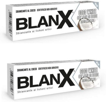 Blanx Coco White Toothpaste With Coconut Oil 2.54Fl.Oz 75Ml, Pack Of 2