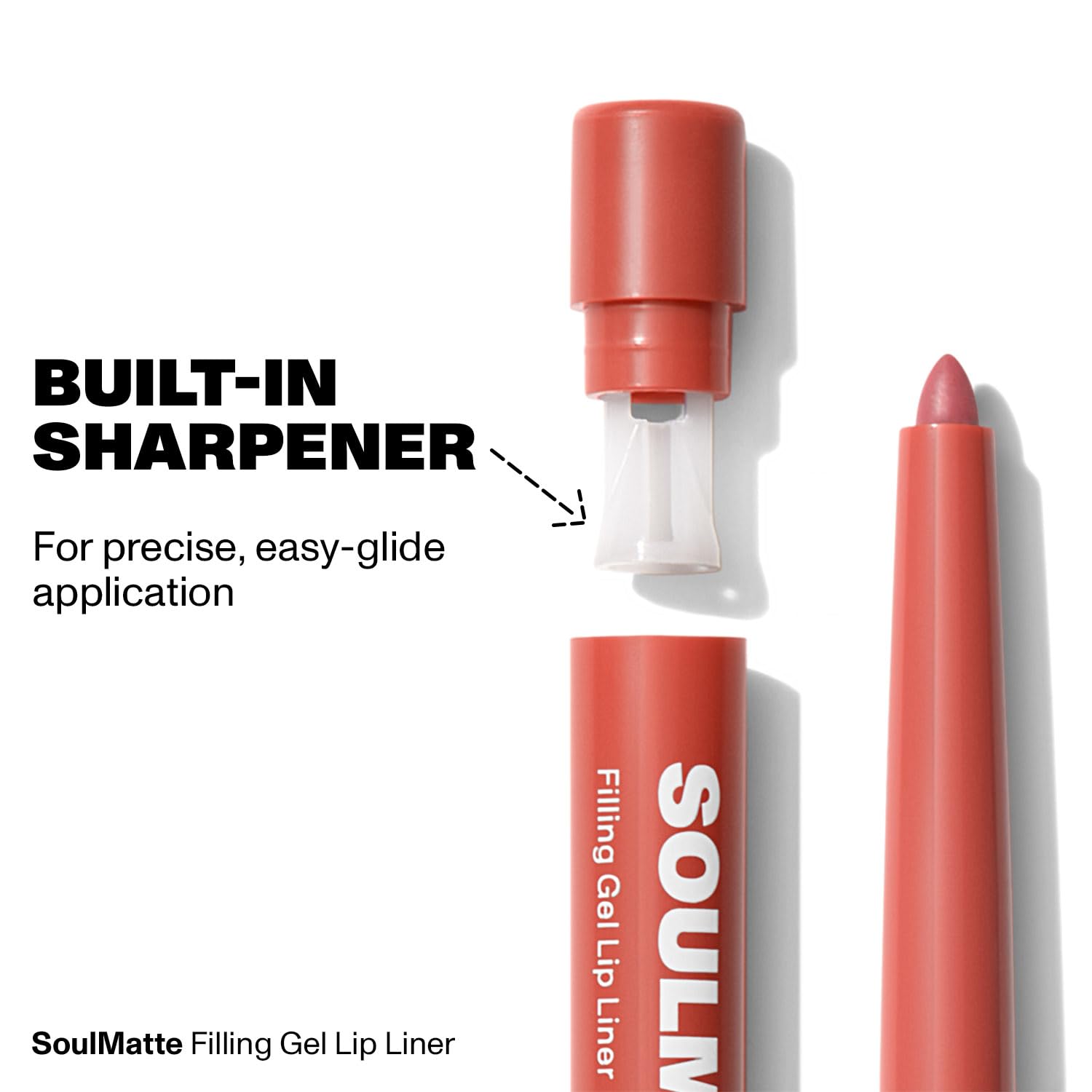Morphe Soulmatte Filling Gel Lip Liner - Ultra Creamy Lip Liner With A Matte Formula - Defines, Contours & Reshapes Lips For A Soft Focus, Long-Lasting Finish - Wifey (0.007 Oz) : Beauty & Personal Care