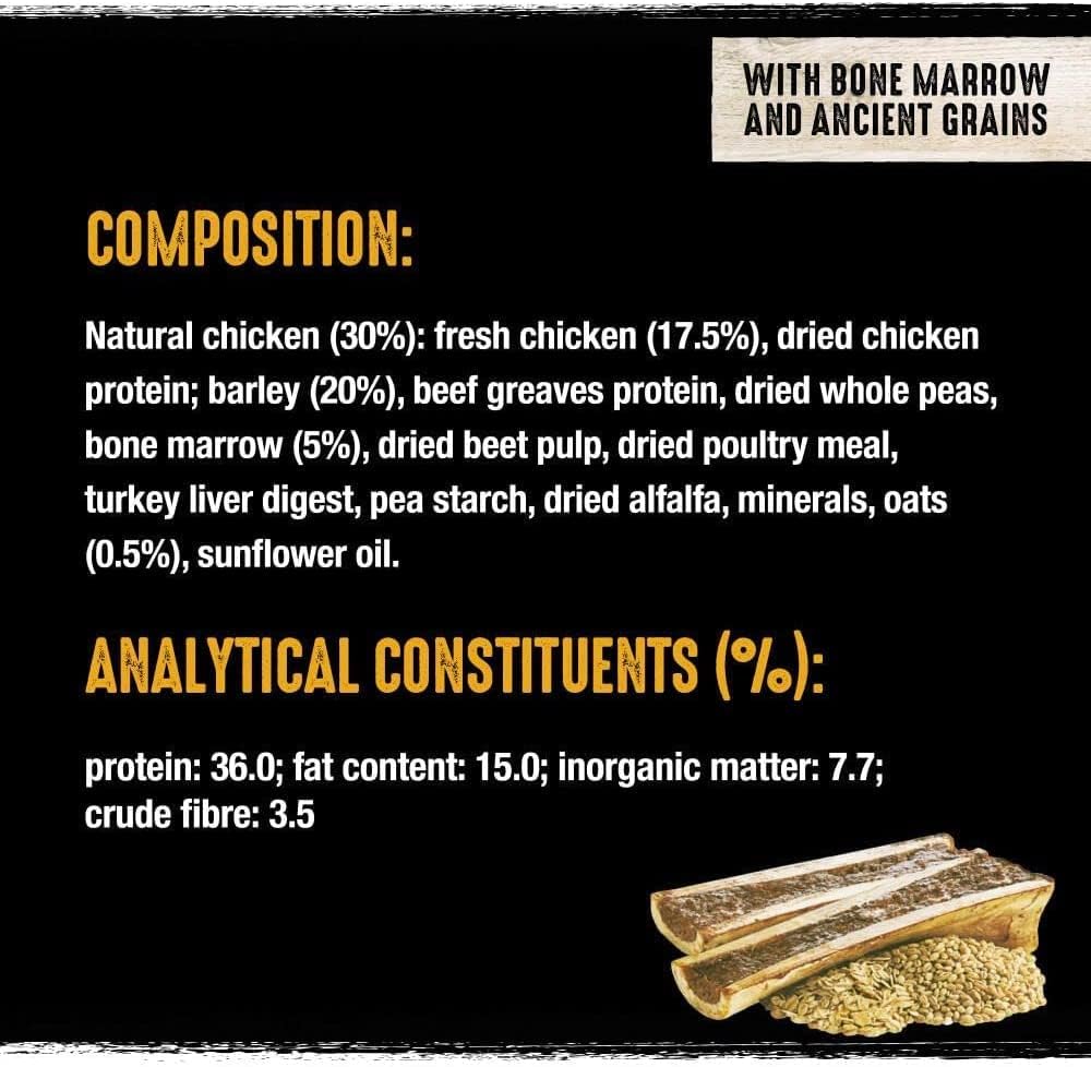 Crave Chicken, Marrow & Grains 7 kg Bag, Premium Dry Dog Food with high Protein, Grain-free :Pet Supplies