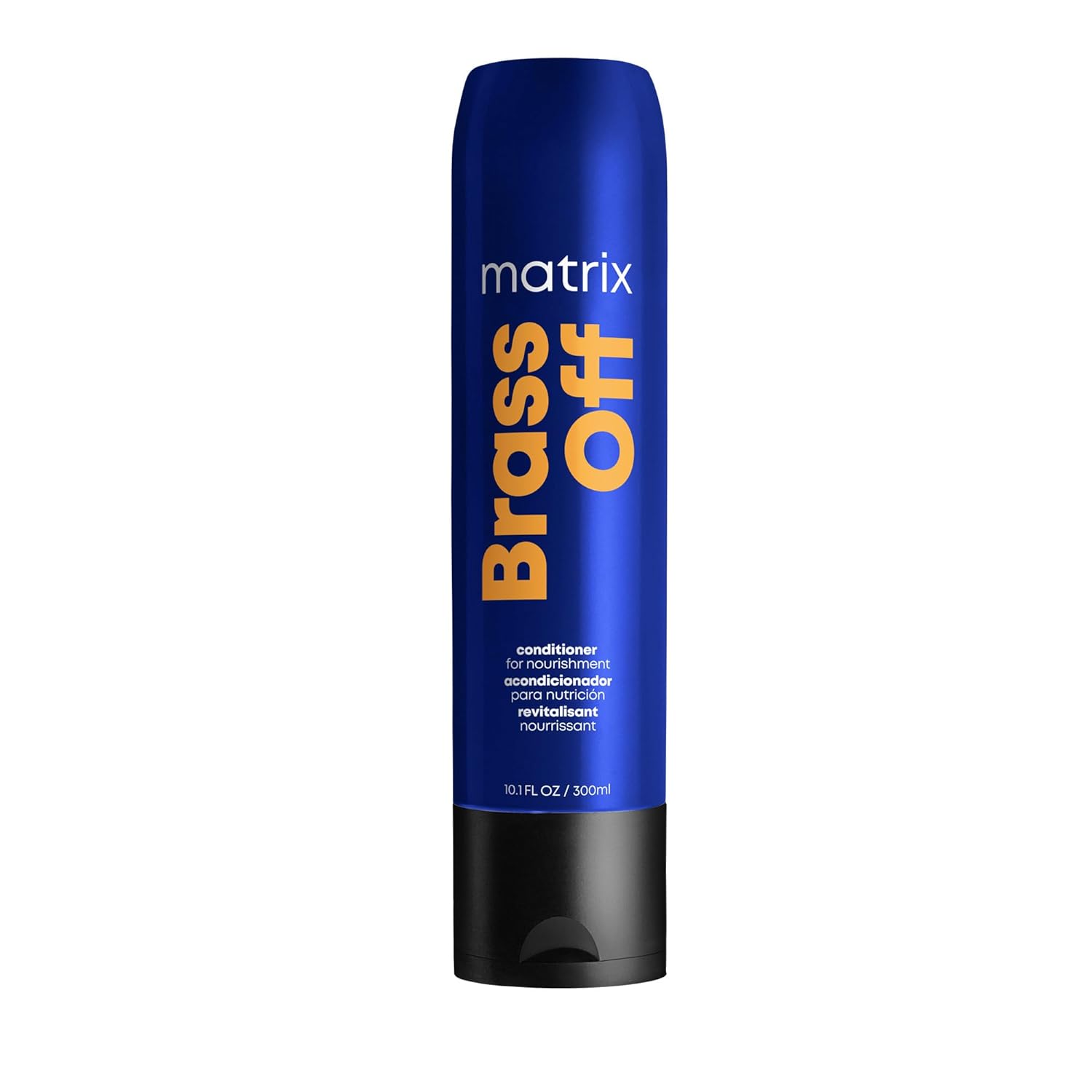 Matrix Brass Off Nourishing Conditioner | Repairs Dry, Damaged Hair | For Color Treated & Bleached Hair | Non-Color Depositing | Leave-In Salon Conditioner | Packaging May Vary