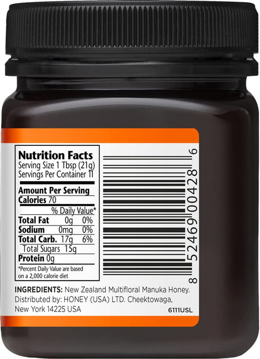 Manuka Doctor - Mgo 325+ Manuka Honey Monofloral, 100% Pure New Zealand Honey. Certified. Guaranteed. Raw. Non-Gmo (8.75 Oz)