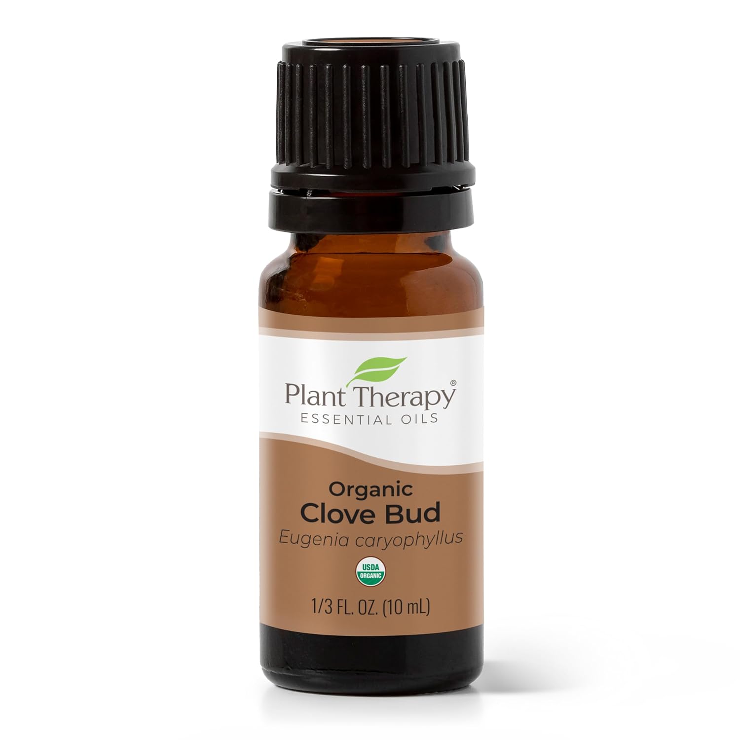 Plant Therapy Organic Clove Bud Essential Oil 100% Pure, Usda Certified Organic, Undiluted, Natural Aromatherapy, Therapeutic Grade 10 Ml ( Oz)