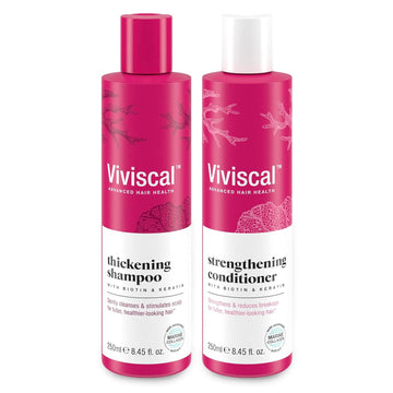 Viviscal Thickening Shampoo and Conditioner Set - Promotes Healthy Hair Growth