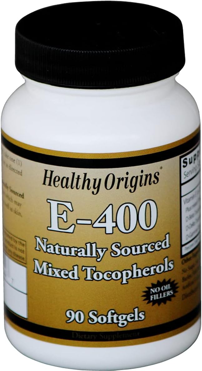 Healthy Origins, NATRL VITAMIN E-400IU - 90 SG