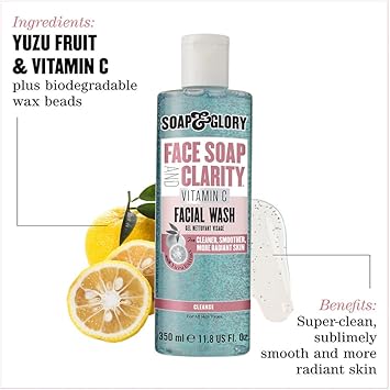 Soap & Glory (Vitamin C Facial Wash Soap, 350Ml)