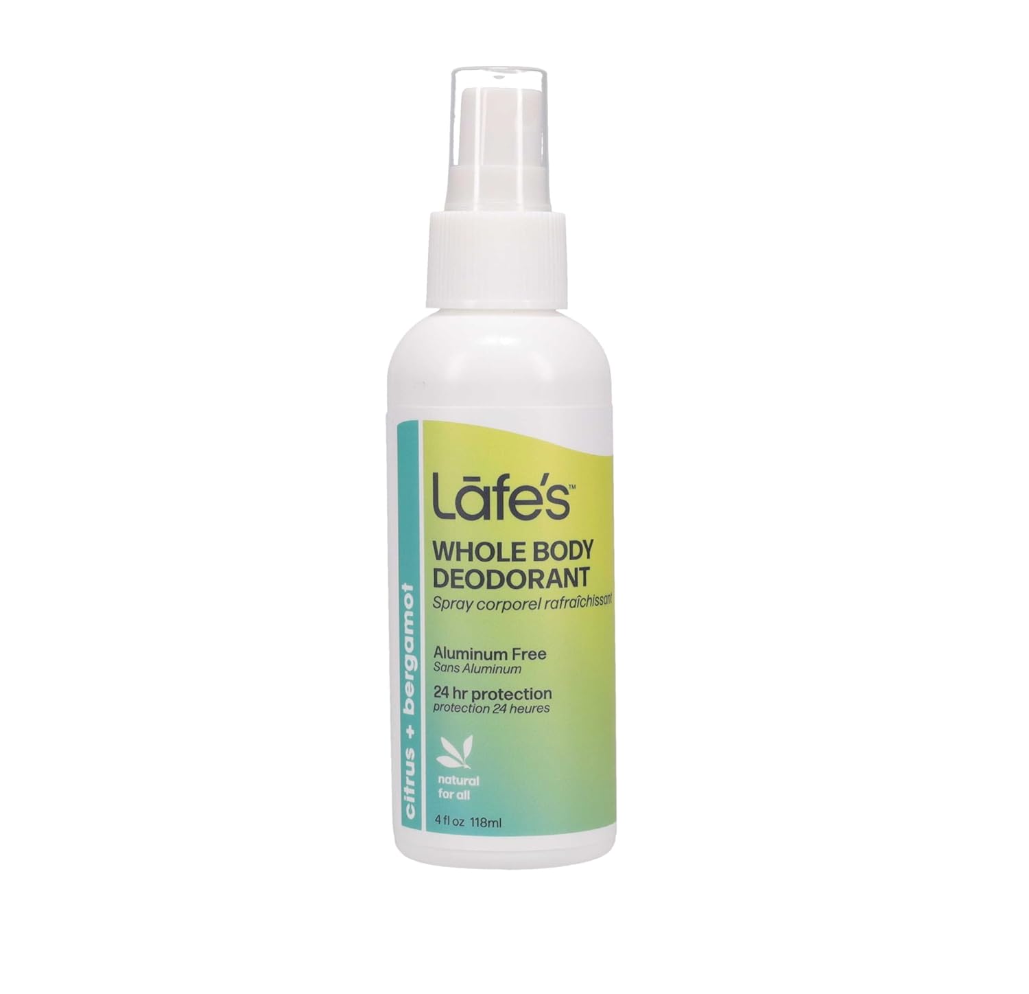 Lafe'S Natural Deodorant | 4 Ounce Whole Body Non-Aerosol Deodorant Spray | Aluminum, Paraben, & Baking Soda Free | Sandalwood & Jasmine