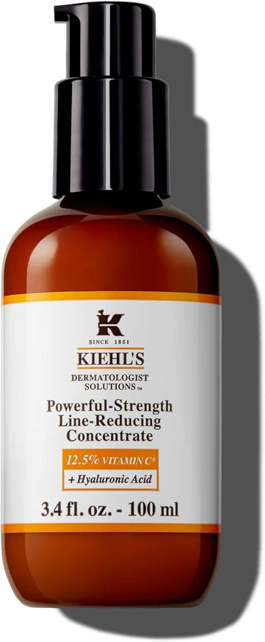 Kiehl'S Powerful-Strength 12.5% Vitamin C Serum, Line-Reducing Concentrate Face Serum