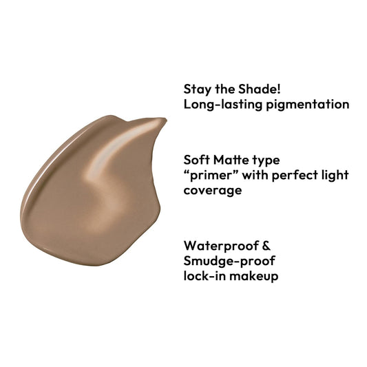 Wink Eye Primer | Long-Lasting Crease-Free Eye Makeup, Smooths & Preps Eyelid Base, Vibrant Colors, All-Day Wear - 5.5G (08 Deep Smoke)