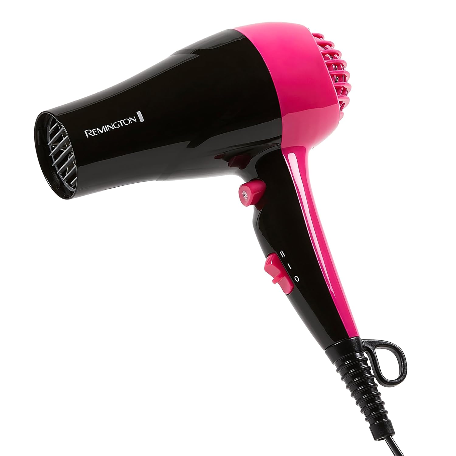 Remington Compact Styler - Small & Portable Hair Dryer - Ceramic Blow Dryer With 2 Heat/Speed Settings & Cool Shot Button For Smooth Finish - Travel Size Lightweight Handheld Dryer, 1875W