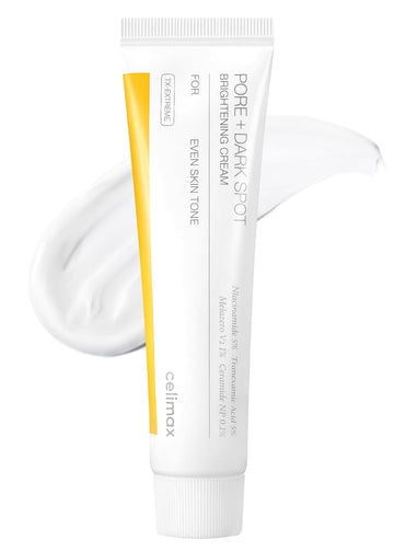 Celimax Pore+Dark Spot Brightening Cream | With Niacinamide, Tranexamic Acid, Txa Cream, Pore Minimizer, Non-Irritating, Hydrating, For Sensitive Skin, 35Ml