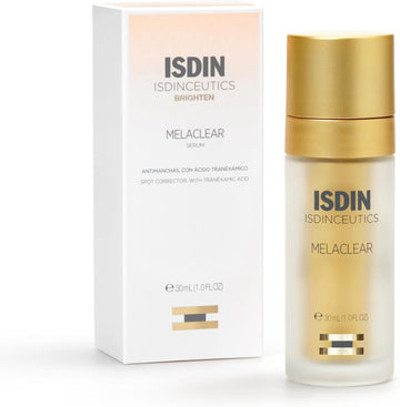 ISDIN Isdinceutics Melaclear, Anti-Spot Facial Serum, 71% Reduction of Spots and Visible Results in 14 days, 30 ml