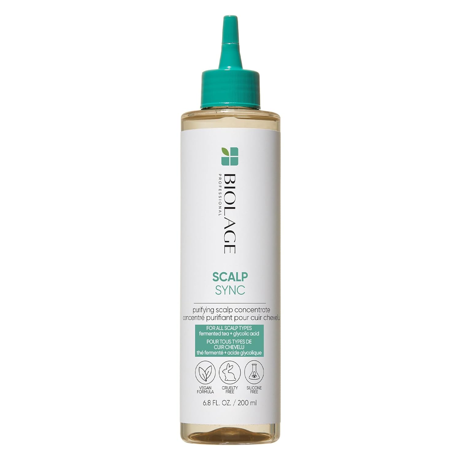 Biolage Scalp Sync Purifying Scalp Concentrate | Exfoliates & Clarifies Scalp Buildup | For All Scalp Concerns | Paraben & Silicone-Free | Vegan | Cruelty Free | Balancing Scalp Treatment