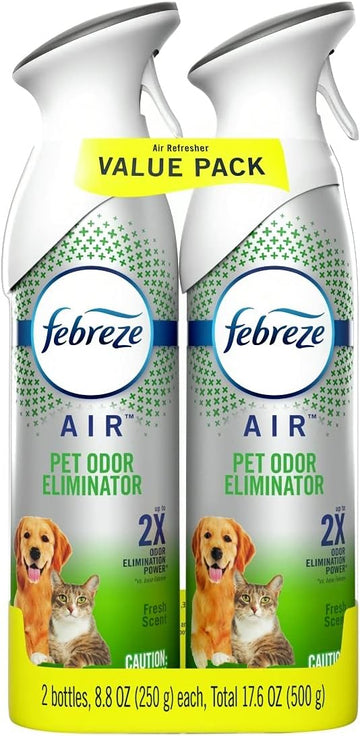 Febreze Pet Odor Eliminating Spray, 8.8 fl. oz., Pack of 2