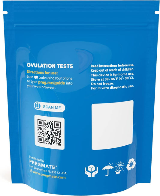 Pregmate 20 Ovulation Midstream Tests Predictor Kit (20 Count)