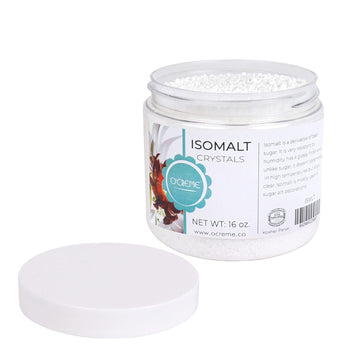 O’Creme Isomalt Crystals - Sugar Substitute For Crafting Decorative Accents, Hard Candy, Fancy Crystals, Confections And Baked Goods (55 Lb)