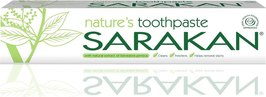Sarakan Nature’s Toothpaste (50 ml) | Vegan Toothpaste | Fluoride Free | Suitable for Adults and Children - 3 Pack : Amazon.co.uk: Health & Personal Care