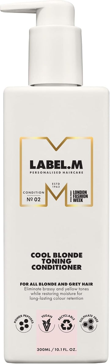Label.M Cool Blonde Toning Conditioner 300Ml – With Recyclable Pump