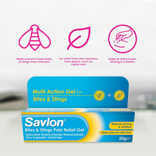 Savlon Antiseptic Cream (1 X 60G) And Scar Prevention Gel (1 X 50G), Fast-Acting Relief, Soothing, Healing, Reduces Swelling And Discomfort, Essential First Aid Bundle (Pack Of 2)