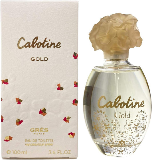 Gres Parfums Cabotine Gold Eau De Toilette Spray 3.4 Oz Women : Beauty & Personal Care