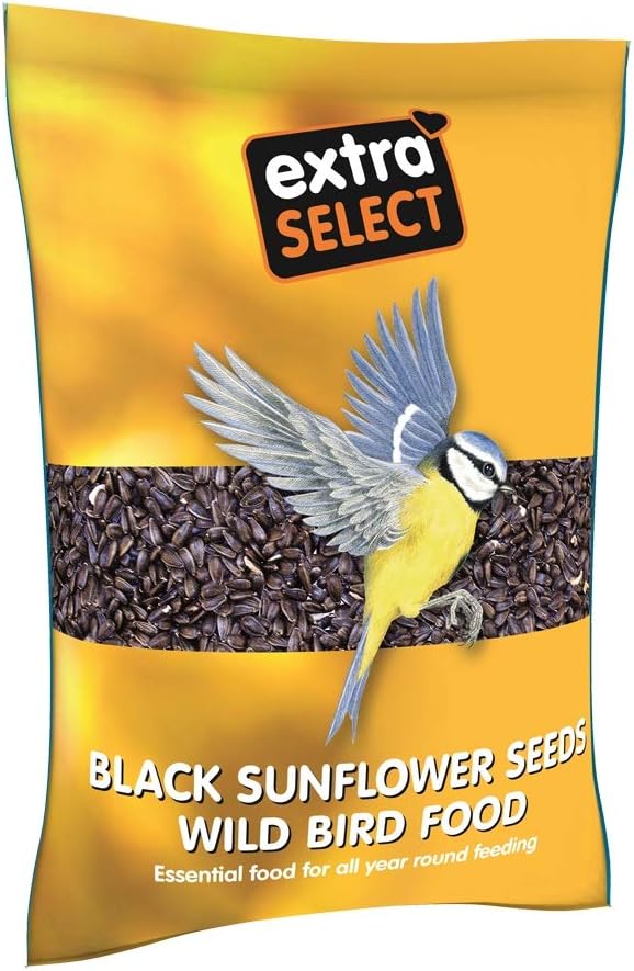 Extra Select Black Sunflower Seed Wild Bird Food, 1 Kg01Blsfb