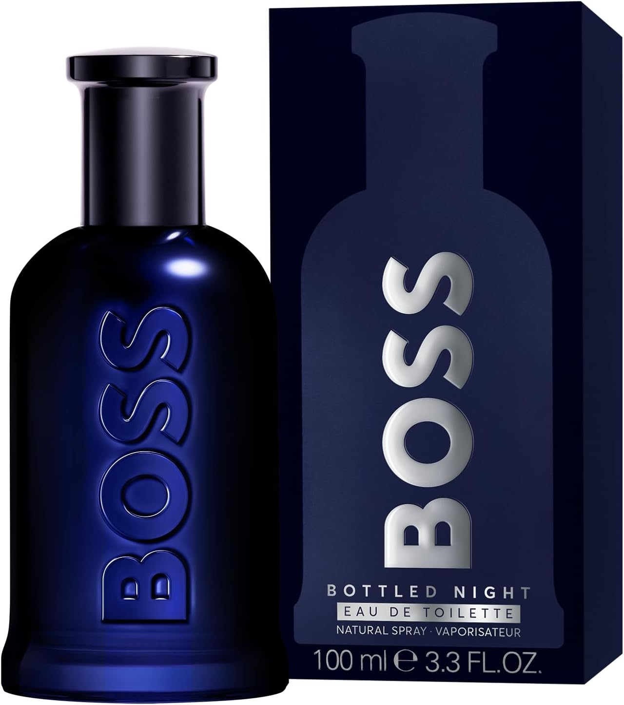 BOSS Bottled Night - Eau de Toilette for Him - Woody Fragrance with Notes of Birch Leaf, Cardamom and Musk - Medium Longevity - 100ml : Hugo Boss: Amazon.co.uk