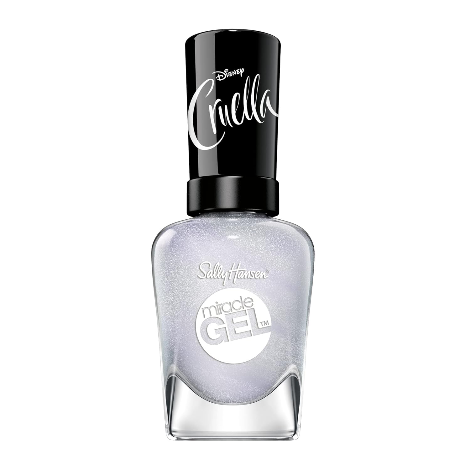 Sally Hansen Miracle Gel And Disney’S Cruella Collection, 861 Iconic Darling, 0.5 Fl Oz