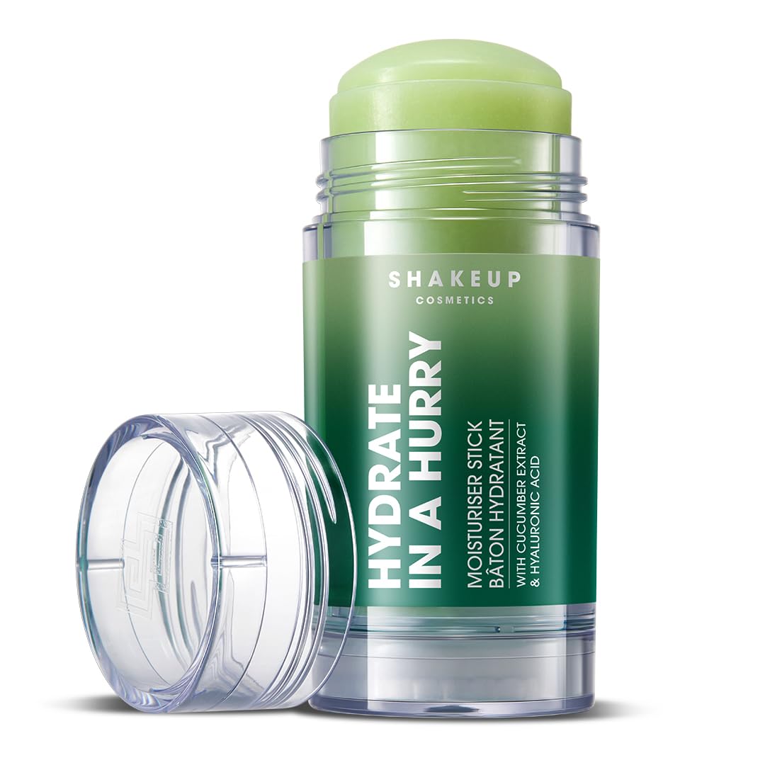 Mens Moisturiser Stick, Hydrating Face Balm, Vegan With Witch Hazel & Cucumber, Travel Friendly, Great For Post-Workout & Post-Swim Dry Skin, 35G. Aka. Hydrate In A Hurry