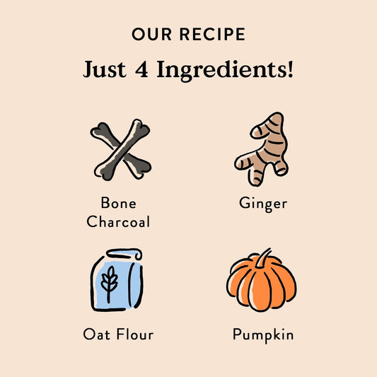 Bocce'S Bakery Belly Daily Support Treats For Dogs, Wheat-Free Dog Treats, Made With Real Ingredients, Baked In The Usa, Supports Digestive Health, All-Natural Pumpkin & Ginger Biscuits, 12 Oz