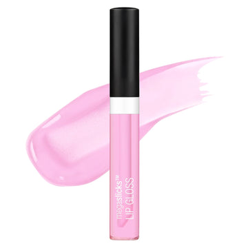 Wet N Wild Megaslicks Lip Gloss, Ultra-Glossy, Vitamin-E Enriched, Ultra-Gloss High Shine Moisturizing, Cruelty-Free & Vegan - Sweet Glaze(Carded)