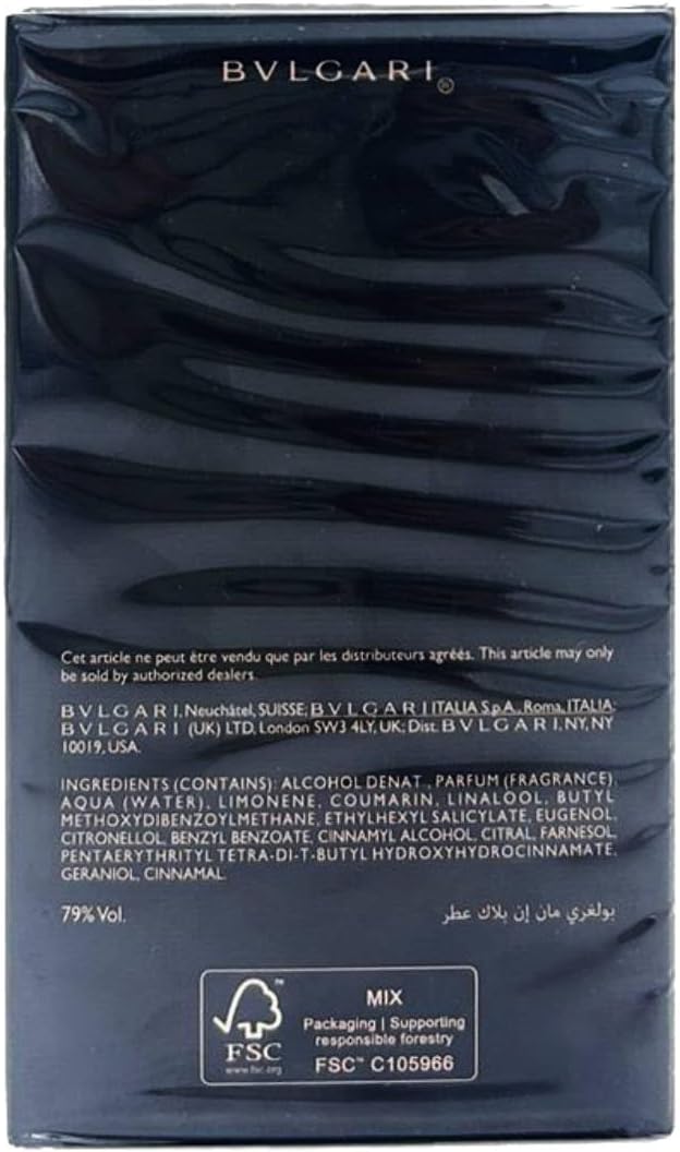 Bvlgari Man In Black Parfum 60 Ml