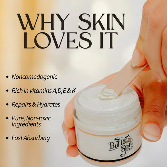 All Natural Whipped Tallow Balm – 100% Grass-Fed Beef Tallow, Organic Ingredients, Handmade Face + Body Moisturizer & Lotion For Sensitive Skin – 2 Fl. Oz. (Fragrance-Free)