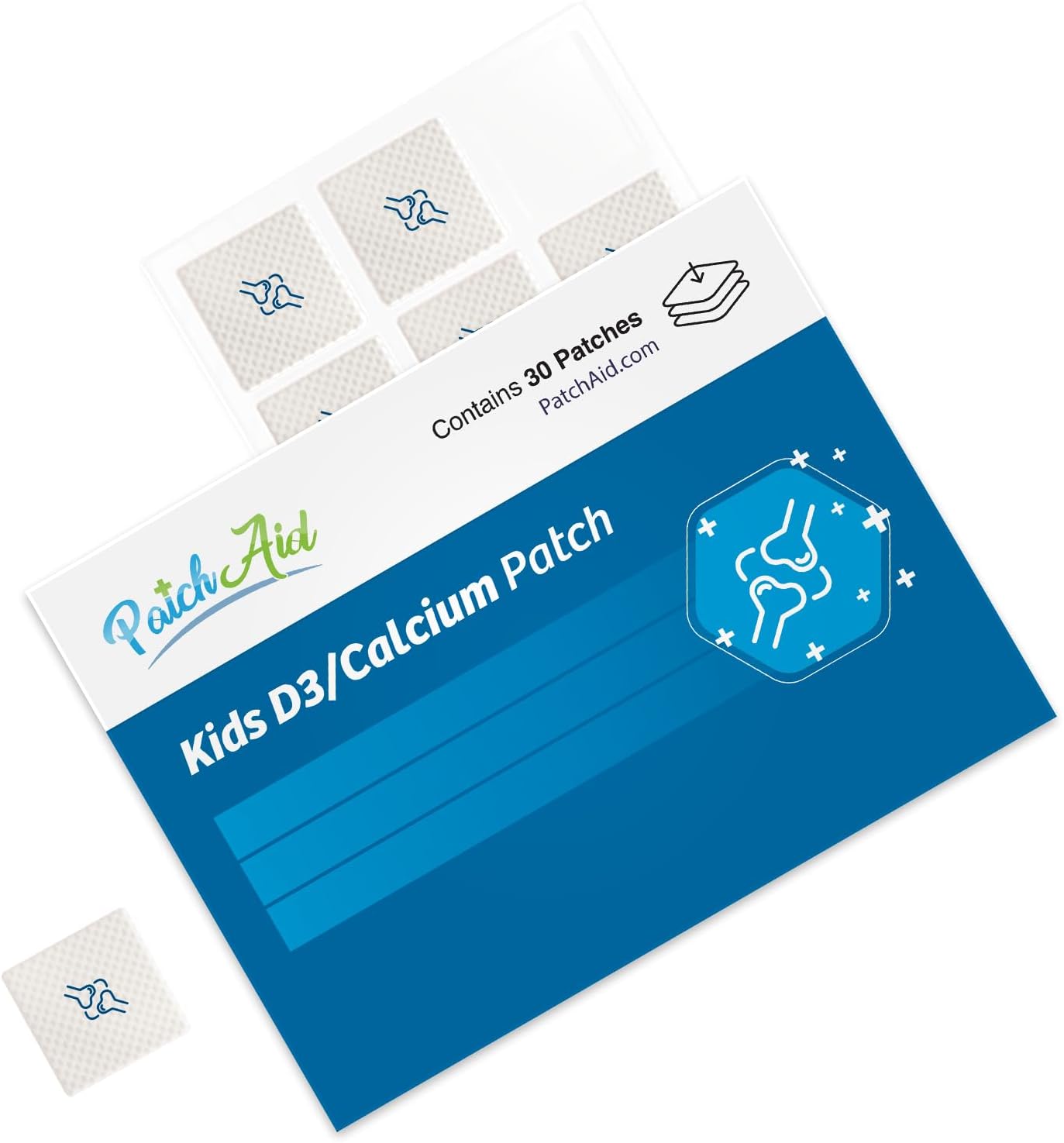 Patchaid Kids D3/Calcium Topical Patch 30-Day Supply : Health & Household