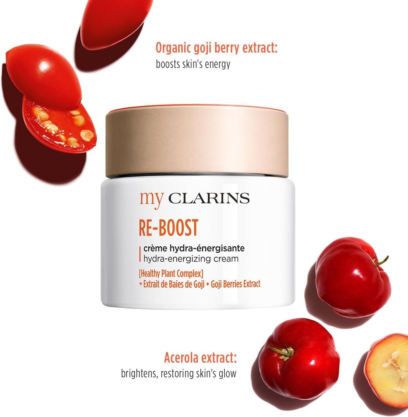 Clarins My Clarins RE-BOOST Hydra-Energising Cream 50ml : Amazon.co.uk: Beauty