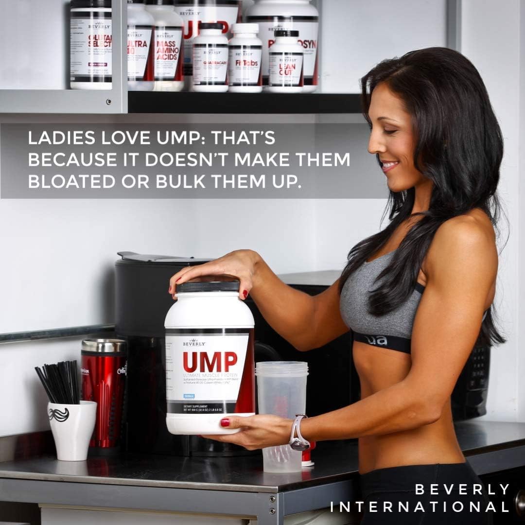 Beverly International Ump Protein Powder, Chocolate. Unique Whey-Casein Ratio Builds Lean Muscle. Easy To Digest. No Bloat. (32.8 Oz) 2Lb .8 Oz : Health & Household