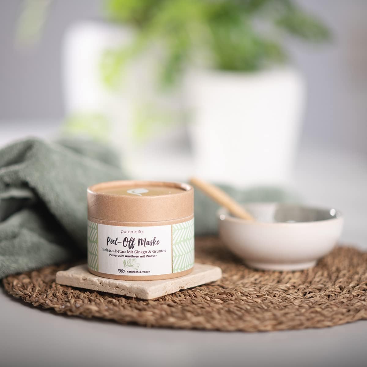 Puremetics Detox Ginkgo Green Tea Peel-Off Mask