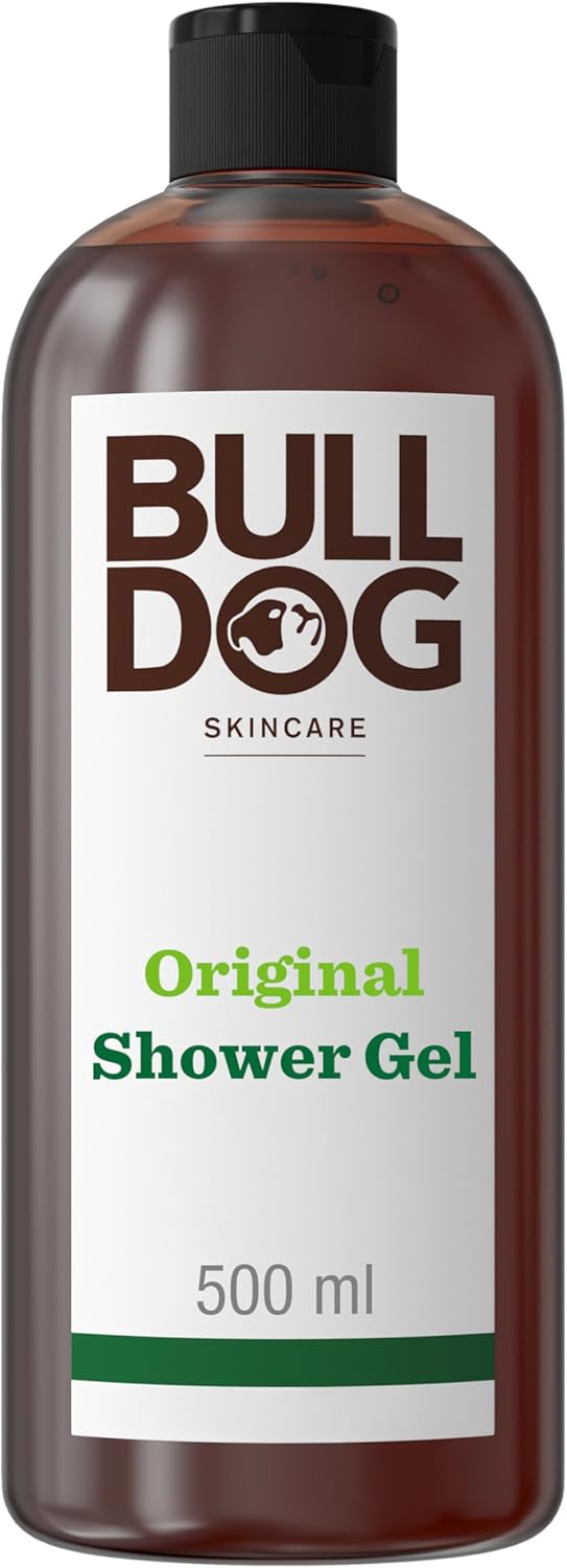 Bulldog Skincare - Ginger And Patchouli Shower Gel | Zesty And Energising Scent | 500 Ml