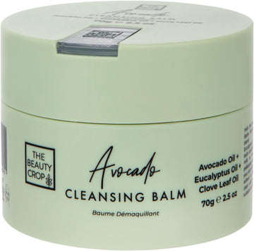 The Beauty Crop Avocado Refillable Cleansing Balm - Nourishing & Hydrating, Suitable For All Skin Types, Vegan Friendly - 100 Ml