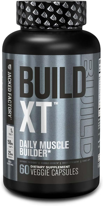 Jacked Factory Build-XT Daily Muscle Builder & Performance Enhancer -