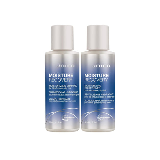 Joico Moisture Recovery Moisturizing Shampoo & Conditioner Mini Set | For Thick/Coarse/Dry Hair : Everything Else