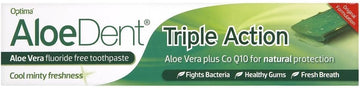 AloeDent Triple Action Aloe Vera Fluoride Free Toothpaste 100ml : Amazon.co.uk: Health & Personal Care