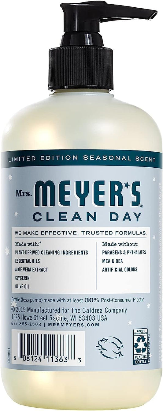 MRS. MEYER'S CLEAN DAY Variety, 2 Mrs. Meyer's Liquid Hand Soap 12.5 OZ, 1 Mrs. Meyer's Liquid Dish Soap, 16 FL OZ, 1 CT (Snow Drop)