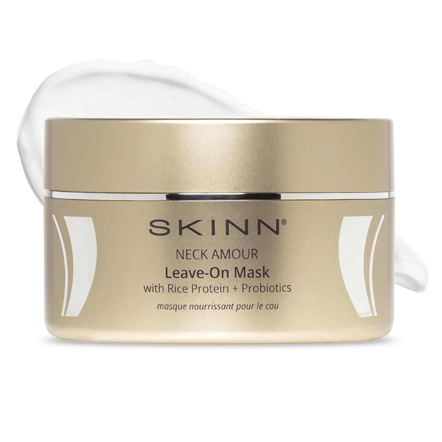Skinn Neck Cream For Wrinkles, Neck Amour Leave-On Mask - Firming Cream, Tightening + Lifting Sagging Skin - Chin + Firming Treatment For Smoother + Firmer Skin - Cream For Men + Women