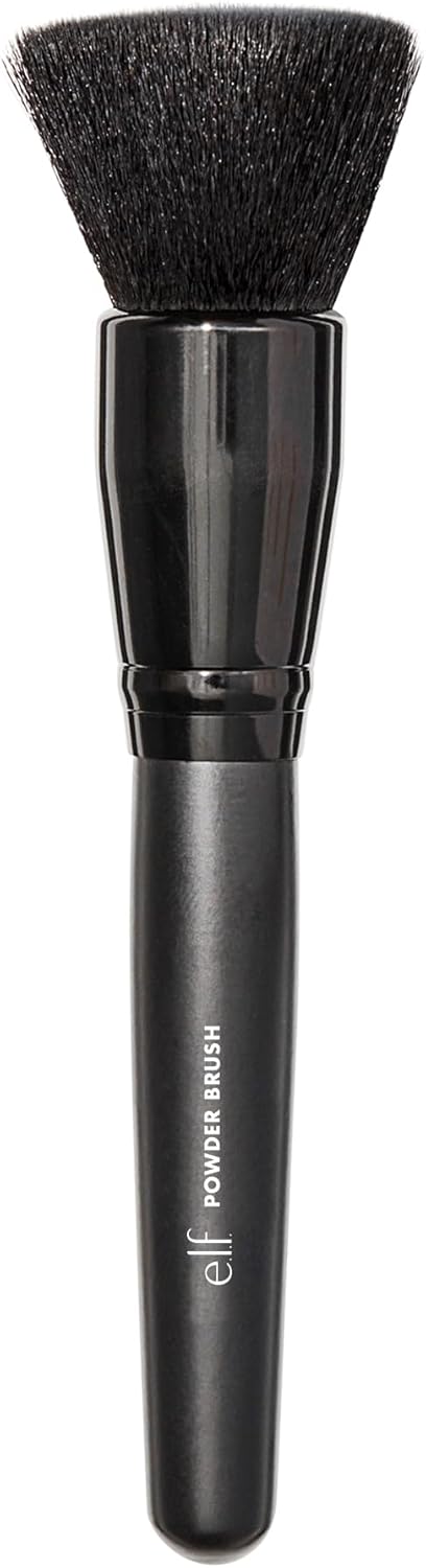 Powder Brush, Soft, Synthetic, Dense, Versatile, Highlights, Contours, Blends, Provides Full Coverage, Absorbent, Wet or Dry Product : Amazon.co.uk: Beauty