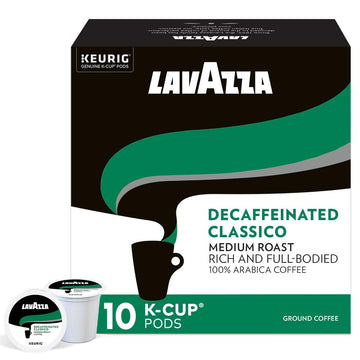 Lavazza Decaffeinated Classico Single-Serve Coffee K-Cups For Keurig Brewer, 10 Count Boxes (Pack Of 6)