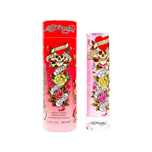 Ed Hardy Women's Perfume Fragrance by Christian Audigier, Eau De Parfum, 3.4 Fl Oz : Ed Hardy Perfume : Beauty & Personal Care